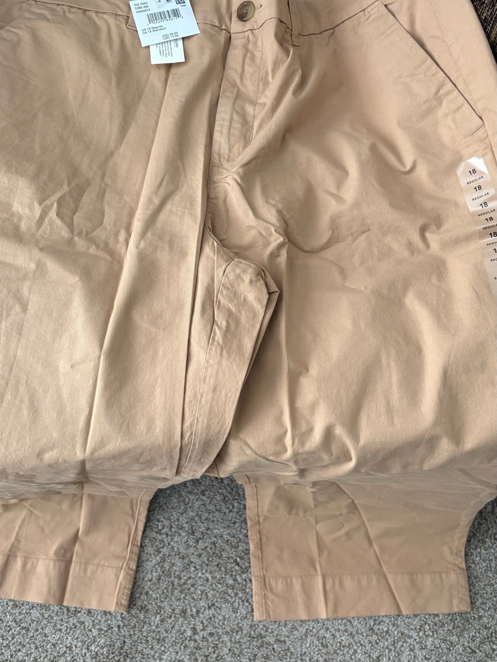 Stovepipe Stretch Women’s Pants - Tan - Picture 4 of 4